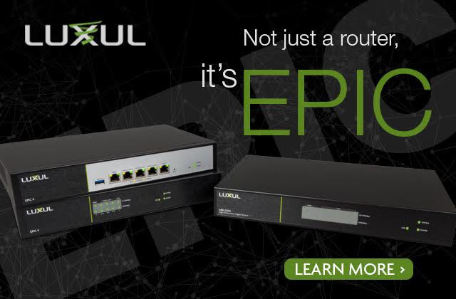 Luxul Epic Routers - Avation